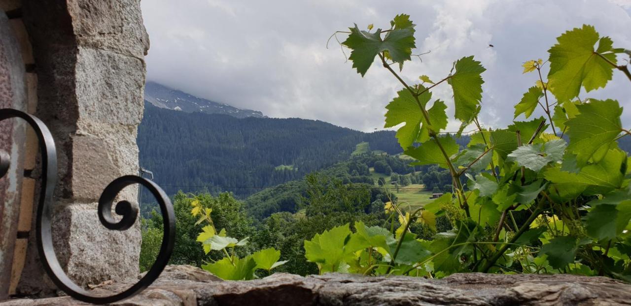 Ferienhaus&Ferienwohnung Wiñay Wayna Gotschna Blick Klosters-Serneus Exterior foto